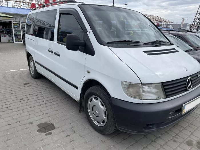 Дефлекторы окон Mercedes Vito W638 (96-03) - Hic (накладные) 8