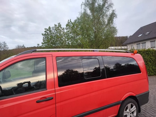 Рейлинги Mercedes Vito W639 / Viano II (03-14) - Erkul (хром) 7