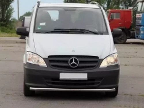 Защита передняя Mercedes Vito W639 (03-14) - труба одинарная 4