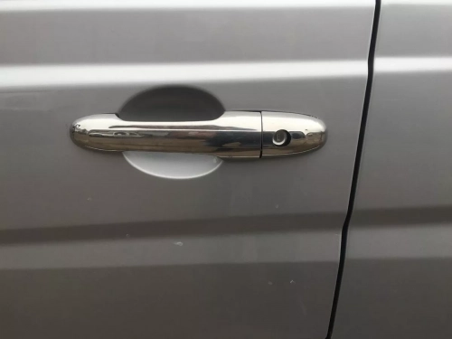 Хром накладки на ручки Mercedes Vaneo W414 (01-05) - Carmos 3