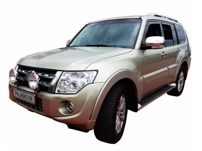 Дефлектори вікон Mitsubishi Pajero Wagon III/IV (99-21) 5D - Heko (вставні) 4