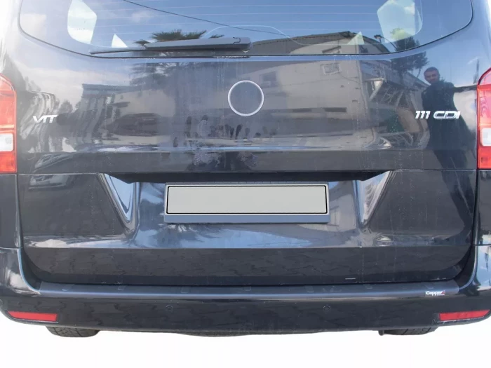 Накладка на бампер Mercedes Vito / V W447 (14-) - Cappafe (ABS) 7