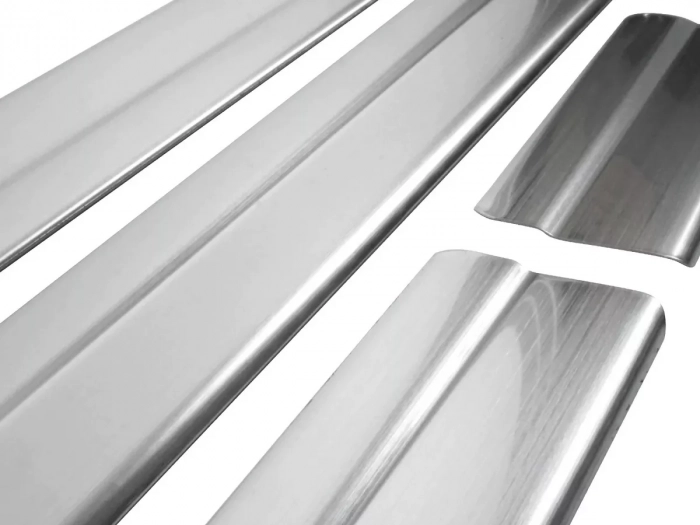 Накладки на пороги Nissan Qashqai I (J10; 07-13) - Omsa 3