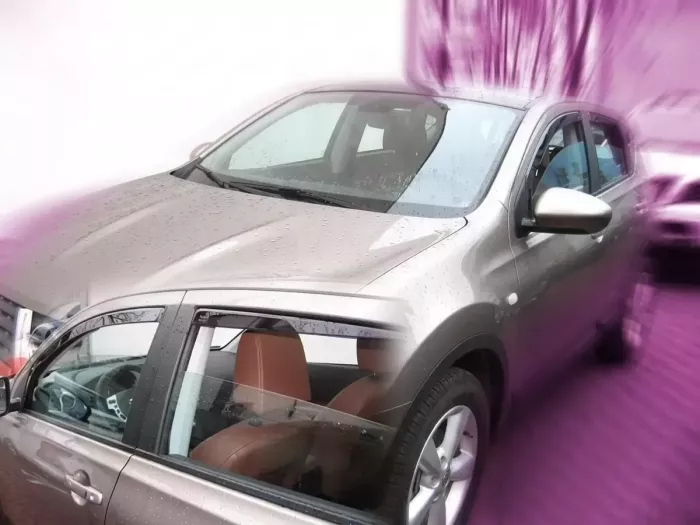 Дефлекторы окон Nissan Qashqai J10 (07-13) - Heko (вставные) 4