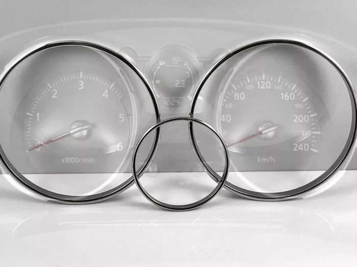 Кільця в щиток приладів Nissan Qashqai I (J10; 07-13) 2