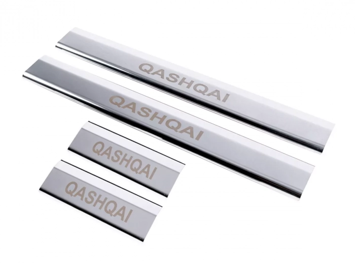 Накладки на внутренние пороги Nissan Qashqai I (J10; 07-13) 2