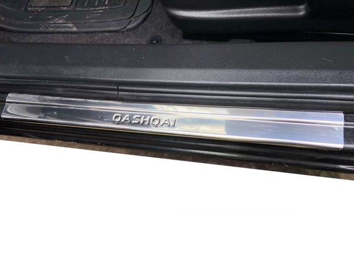 Накладки на пороги Nissan Qashqai I (J10; 07-13) - Omsa 6