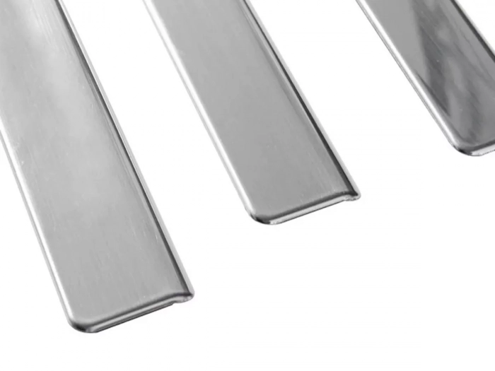 Накладки на пороги Opel Astra G (98-09) Sedan / HB - Omsa (4 шт) 2