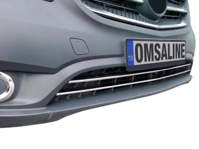 Хром на решітку бампера Mercedes Vito W447 (14-19) пасажирський 5