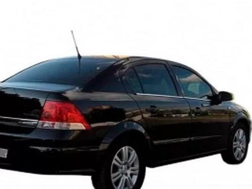 Хром нижні молдинги вікон Opel Astra H (04-14) 2