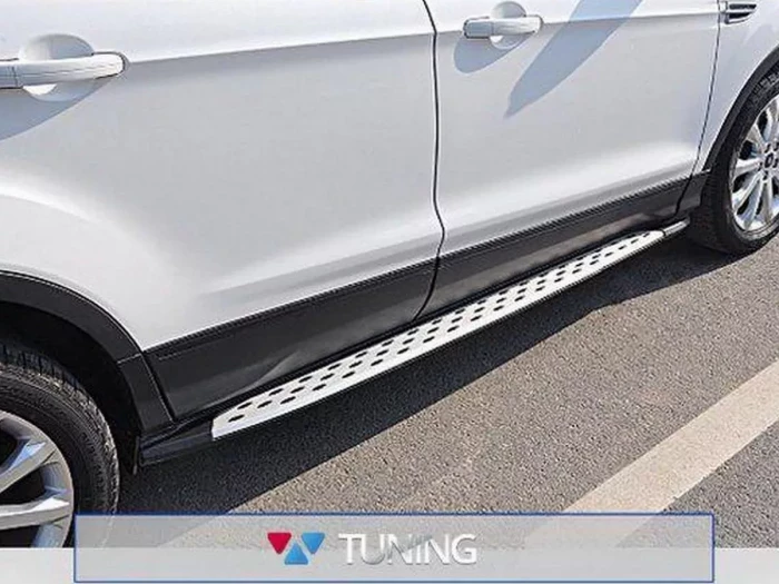 Пороги бічні Ford Kuga II/Escape (13-19) - Mercedes стиль 4