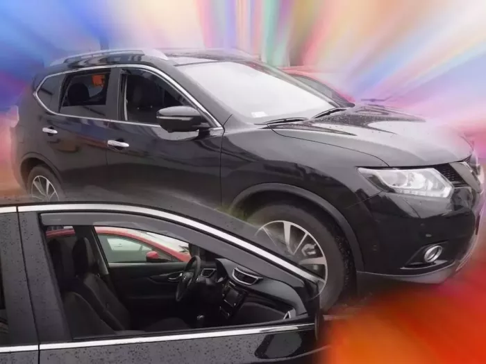 Дефлектори вікон Nissan X-Trail T32 / Rogue (14-21) - Heko (вставні) 4