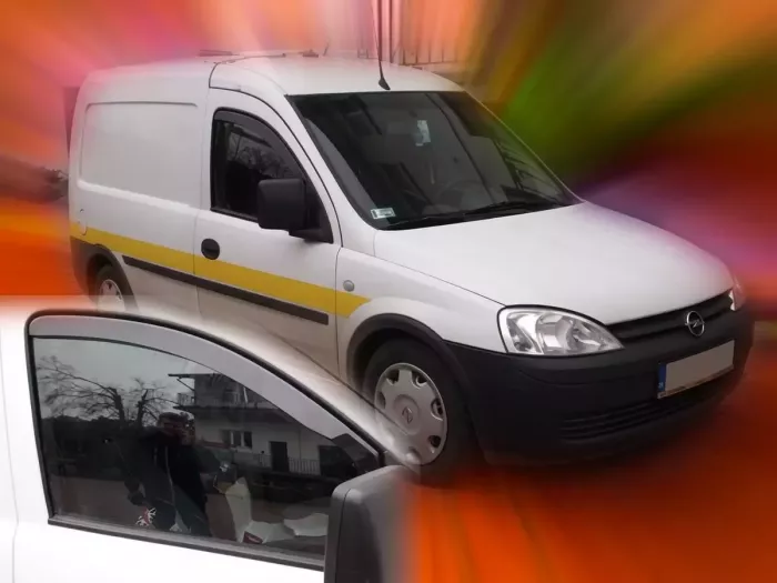 Дефлектори вікон Opel Combo C (01-11) - Heko (вставні) 4