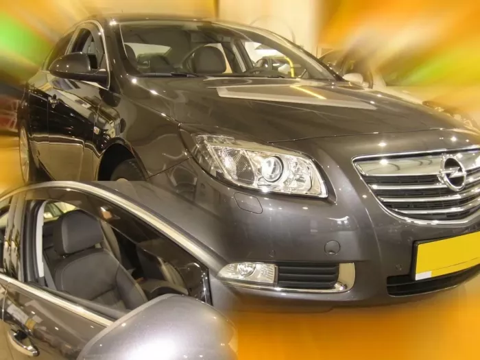 Дефлектори вікон Opel Insignia A (08-16) Sedan / Htb - Heko (вставні) 4
