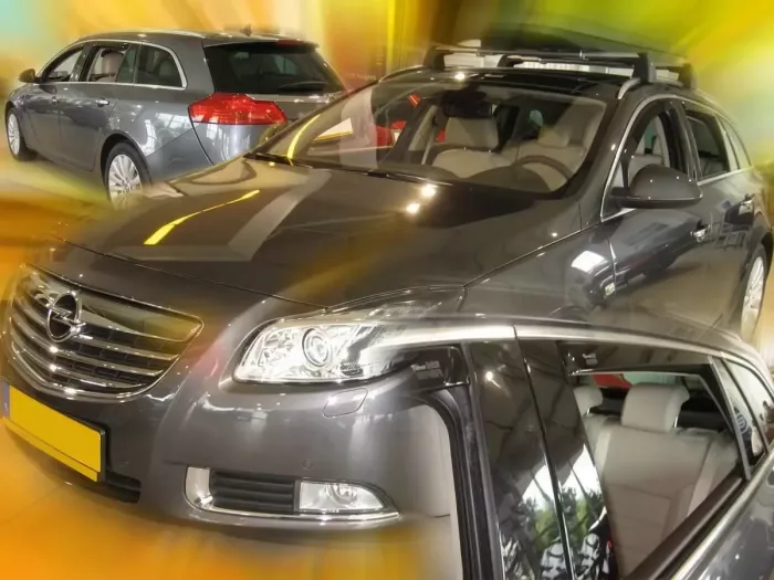 Дефлектори вікон Opel Insignia A (09-16) Універсал - Heko (вставні) 3