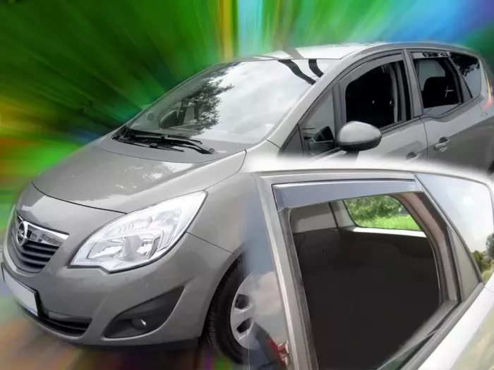 Дефлектори вікон Opel Meriva B (10-17) - Heko (вставні) 4