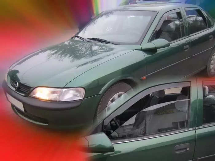 Дефлектори вікон Opel Vectra B (95-02) Sedan - Heko (вставні) 3