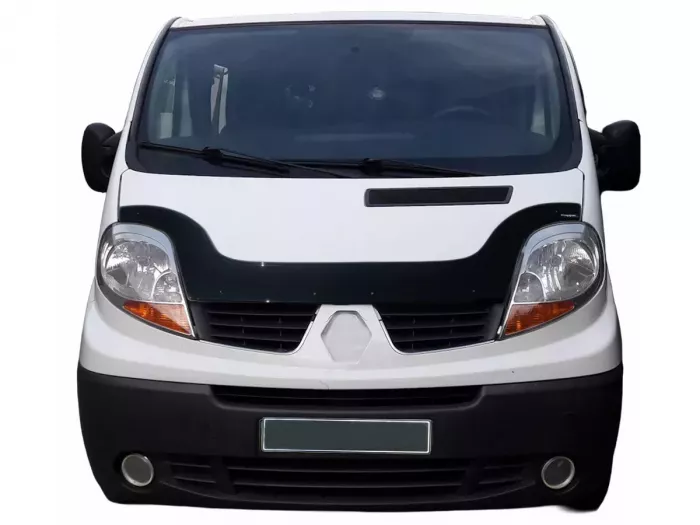 Дефлектор капота Opel Vivaro A / Renault Trafic II (01-14) - CappaFe (довгий) 6