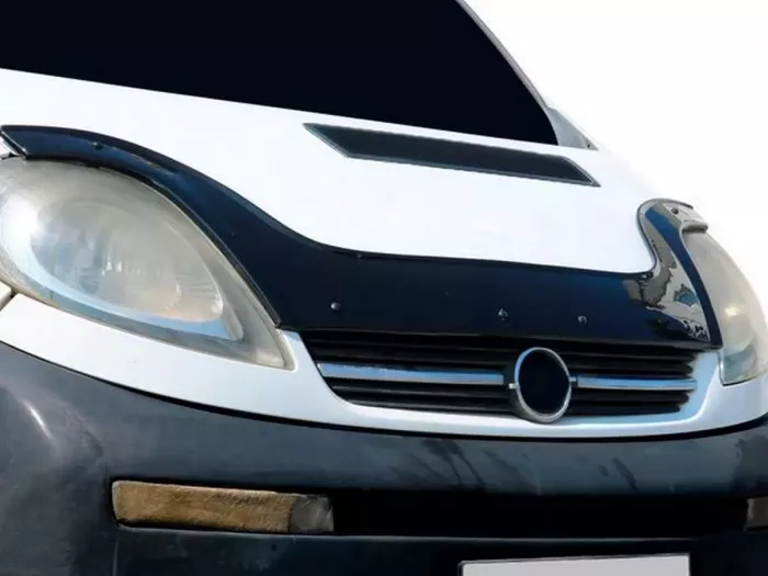 Дефлектор капота Opel Vivaro A / Renault Trafic II (01-14) - CappaFe (довгий) 7