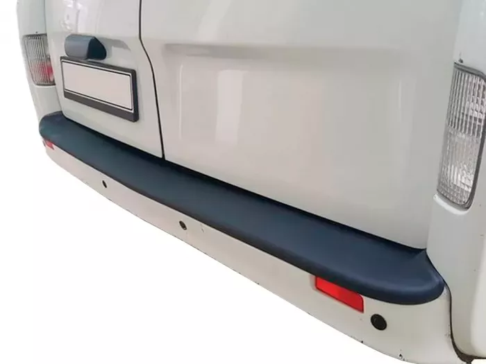 Накладка на бампер Opel Vivaro A / Renault Trafic II (01-14) - CappaFe (ABS) 5