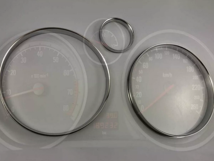 Кольца в щиток приборов Opel Astra H (04-14) 4