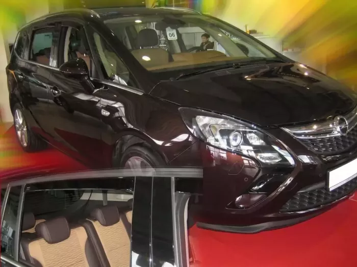 Дефлектори вікон Opel Zafira Tourer C (11-19) - Heko (вставні) 4