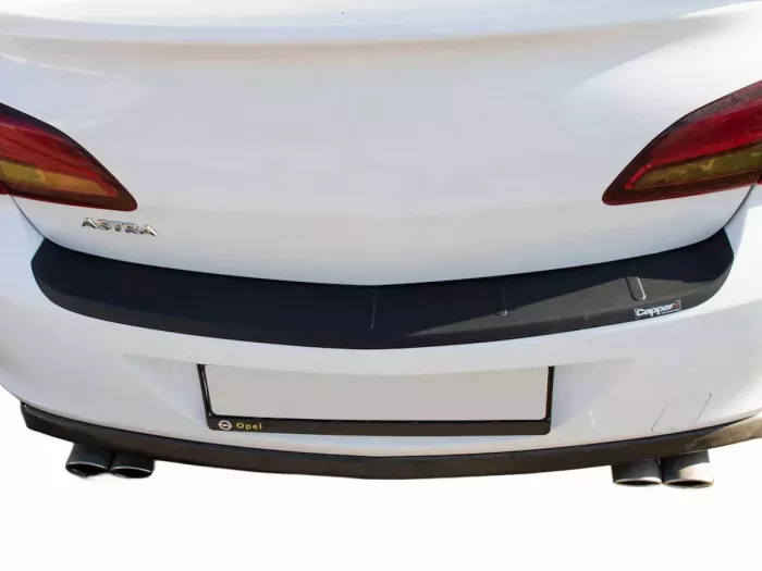 Накладка на задний бампер Opel Astra J (12-18) Sedan - ABS 5
