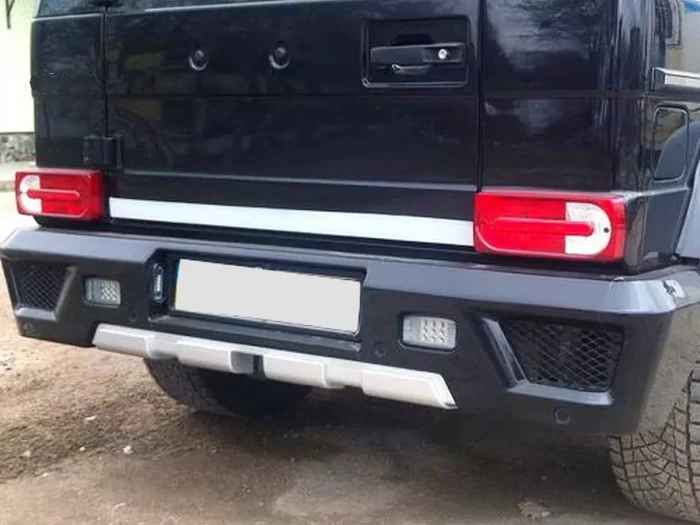 Бампер задний Mercedes G W463 (02-13) - E63 AMG стиль 3