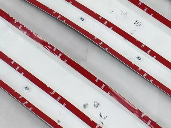 Дверні молдинги Toyota LC 200 (07-15) - білі 4