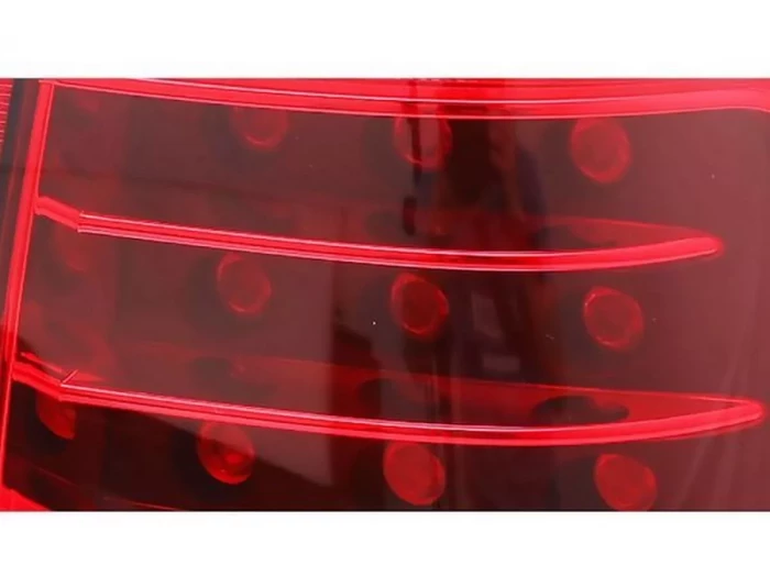 Фонари задние Toyota LC200 (07-15) - 2016 стиль красные 3