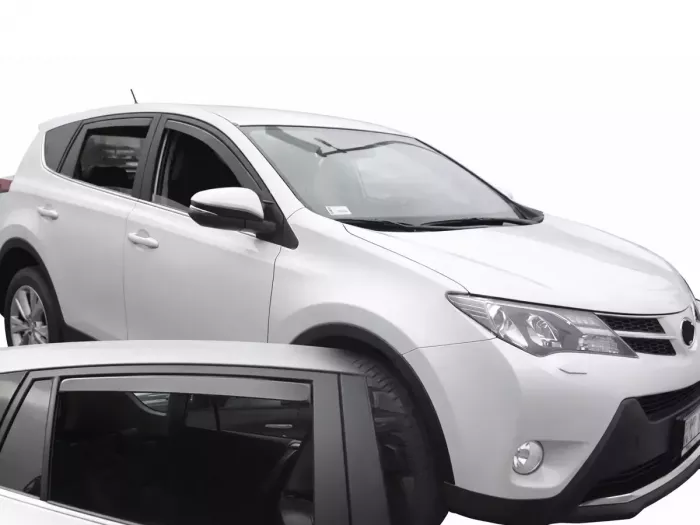 Дефлектори вікон Toyota Rav4 IV (XA40; 13-18) - Heko (вставні) 2
