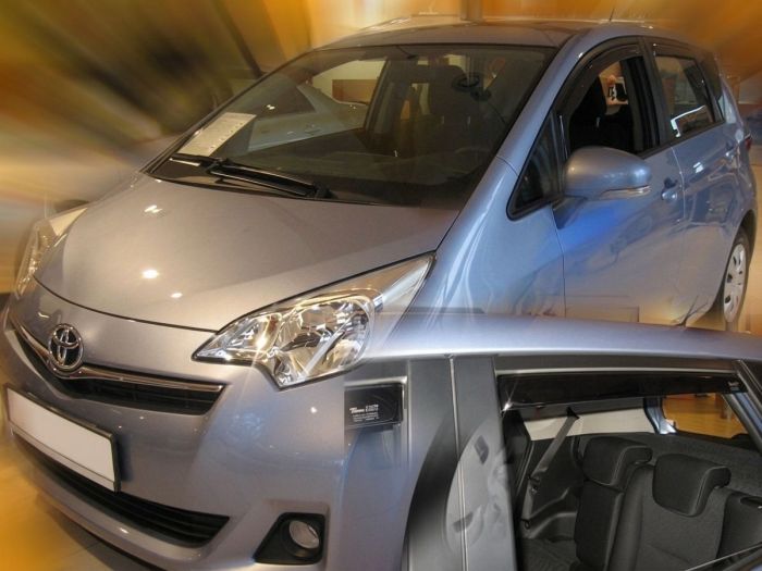 Дефлектори вікон Toyota Verso-S (10-15) - Heko (вставні) 4