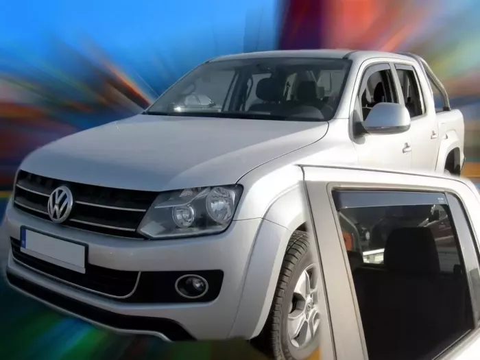 Дефлекторы окон VW Amarok I (10-20) 4D - Heko (вставные) 5