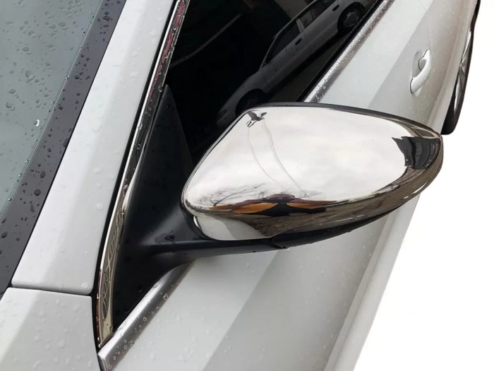 Хром накладки на зеркала VW Passat B7 (3C; 11-15) / EU - Carmos 3
