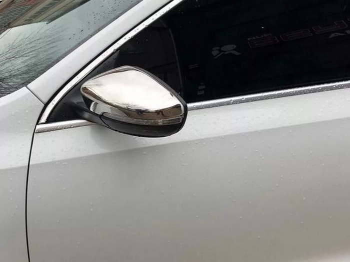 Хром накладки на зеркала VW Passat B7 (3C; 11-15) / EU - Carmos 4