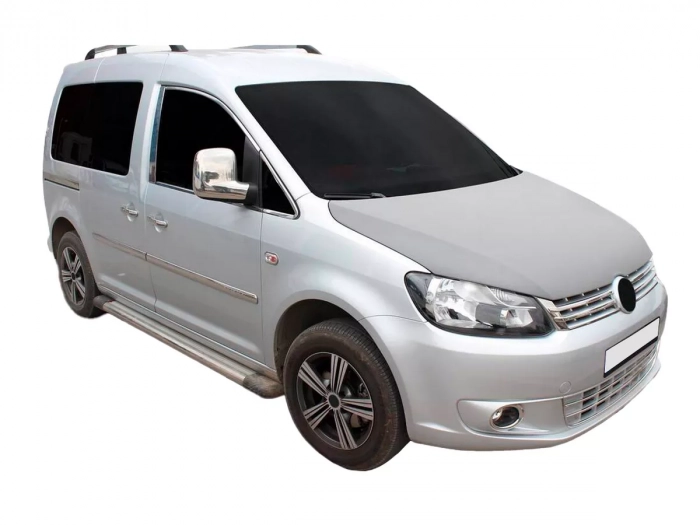 Хром молдинг дверний VW Caddy III (2K; 04-15) короткий - Omsa 4