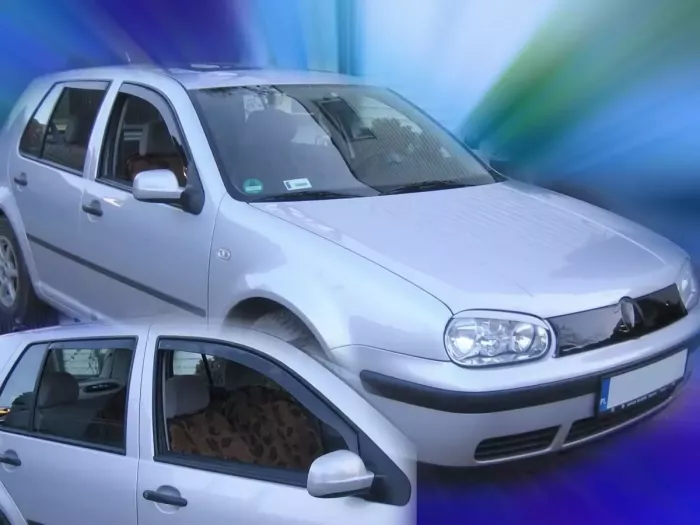 Дефлектори вікон VW Golf IV (97-06) 5D Хетчбек / Універсал - Heko (вставні) 3
