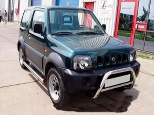 Кенгурятник Suzuki Jimny I (98-18) - з перемичкою 4
