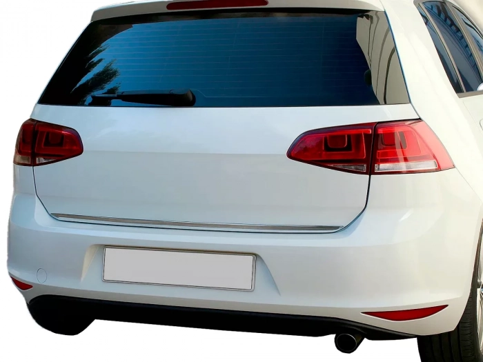 Хром на кромку багажника VW Golf VII (12-20) Htb - Carmos 4
