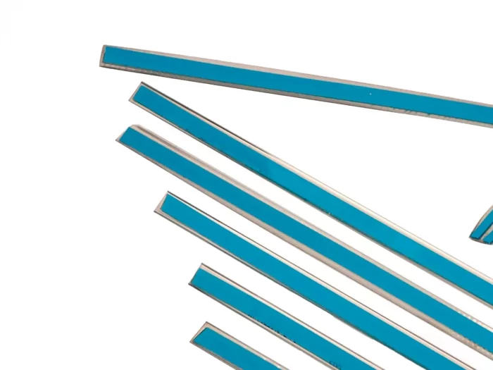 Хром повне обведення вікон VW T6 / T6.1 (15-23) довгий 1 двері 4