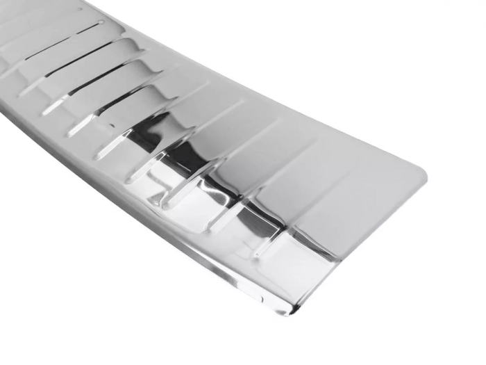 Накладка на бампер VW Passat B7 (11-15) Универсал - Nitto (хром) 3