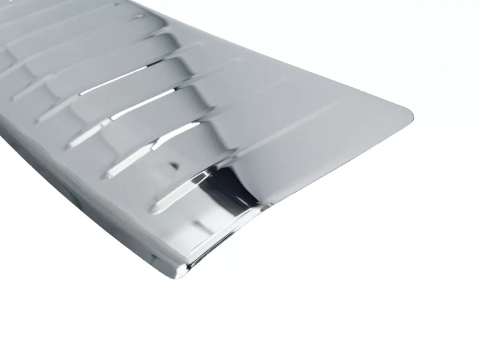 Накладка на бампер VW Passat B7 (11-15) Универсал - Nitto (хром) 4