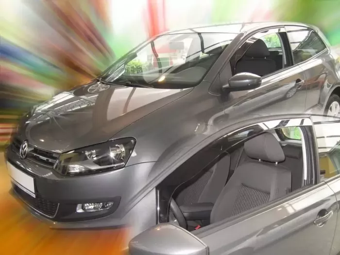Дефлектори вікон VW Polo V (10-17) 3D - Heko (вставні) 4