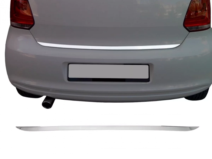 Хром на кромку багажника VW Polo V (6R; 09-17) 5D Htb 1