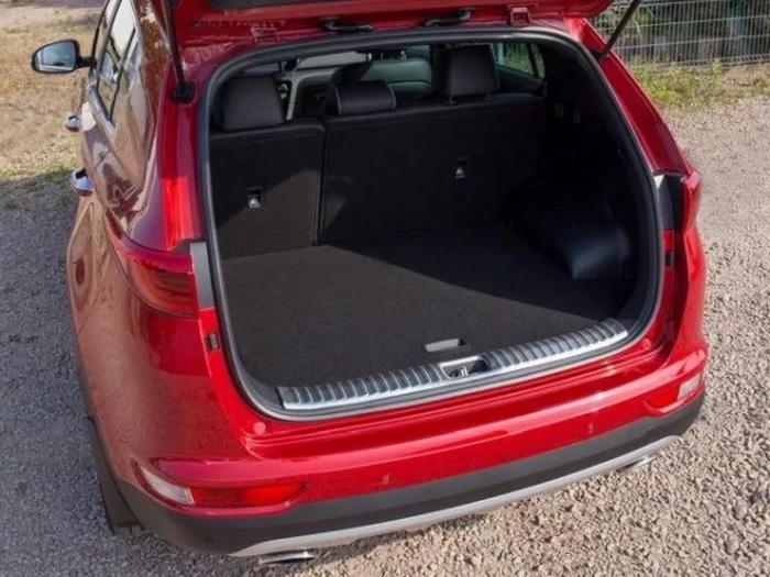 Накладка на порог багажника Kia Sportage IV (QL; 16-21) 7