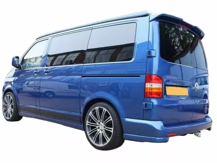 Накладки на задній бампер VW T5/T5+ (03-15) - кути 6