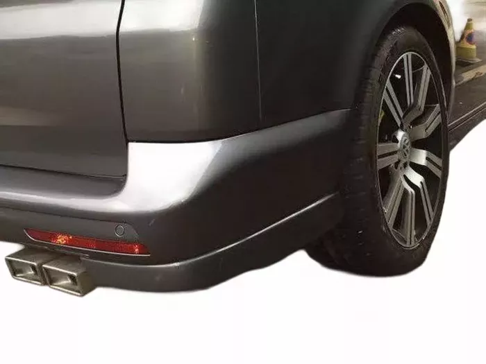 Накладки на задній бампер VW T5/T5+ (03-15) - кути 8