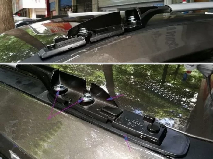 Рейлінги Nissan X-Trail T32/Rogue (14-21) - оригінал стиль 8