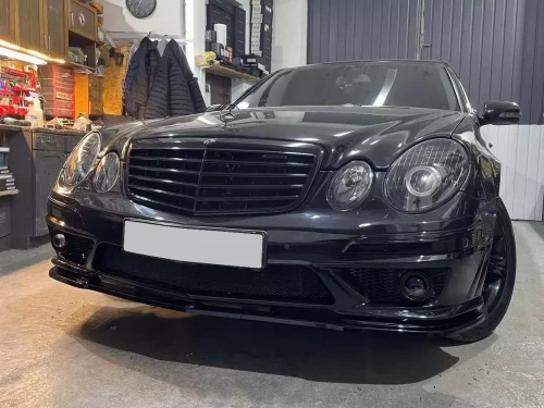Сплиттер передний Mercedes-AMG E W211 (06-09) рестайлинг 2