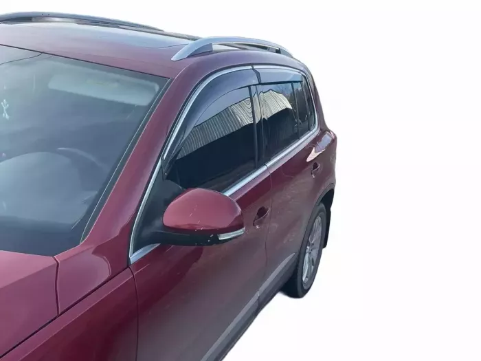 Дефлекторы окон VW Tiguan I (07-15) - Niken (с хром молдингом) 5
